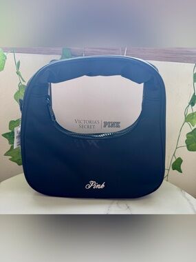 PINK Victoria's Secret Black Logo Shoulder Bag
